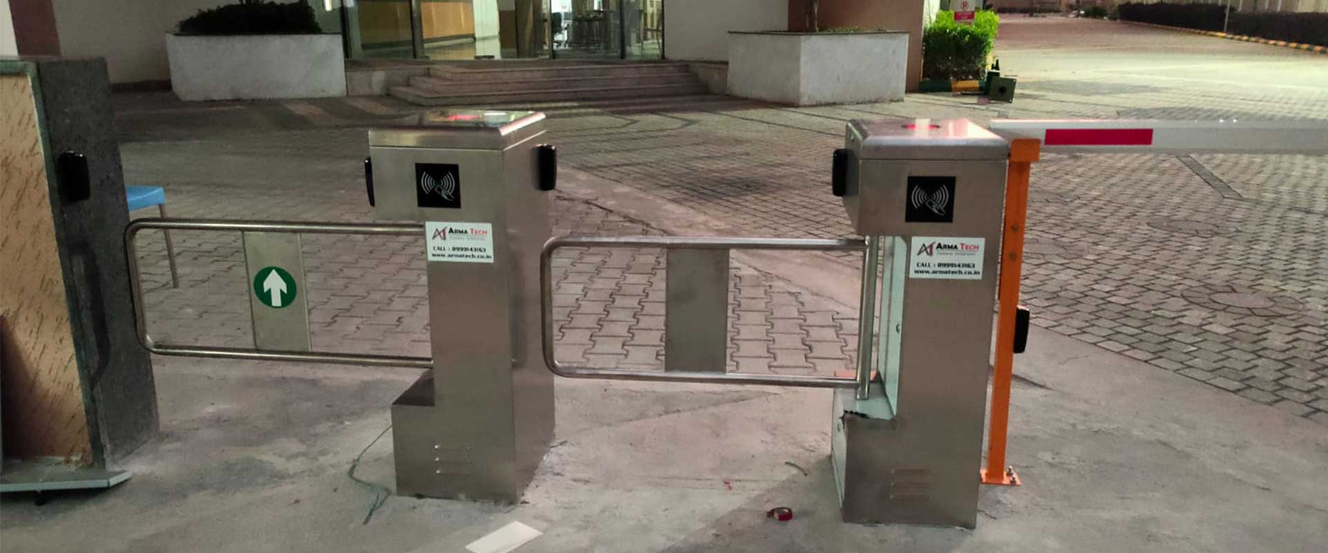 P Type Swing Barrier