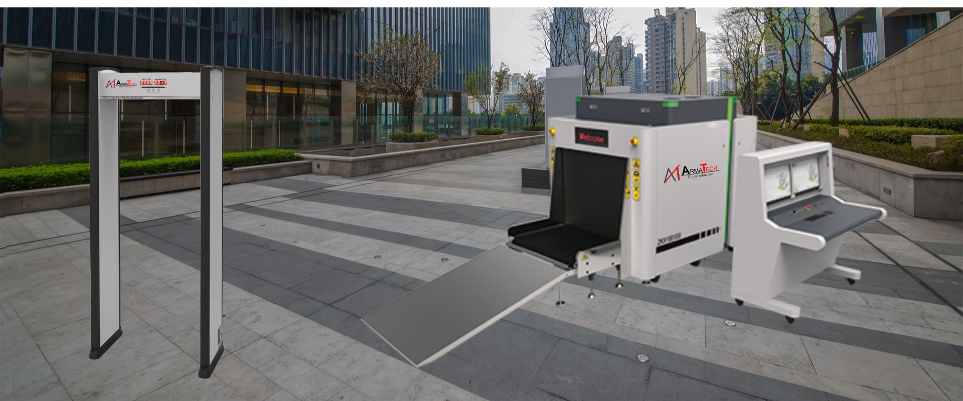 P Type Swing Barrier